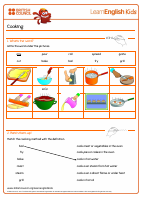 worksheets-cooking.pdf